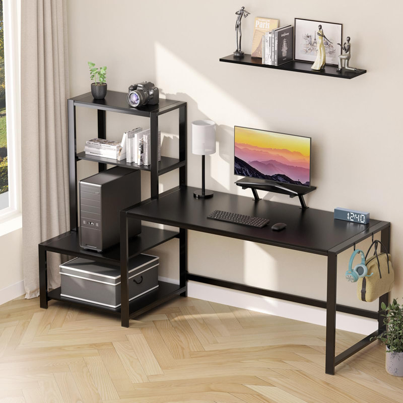 Wayfair shelf desk discount